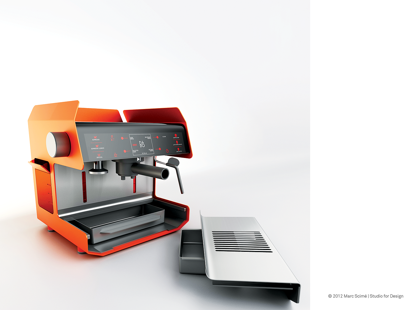 Kitchen supplies，product design，industrial design，Coffee machine，Simplicity，