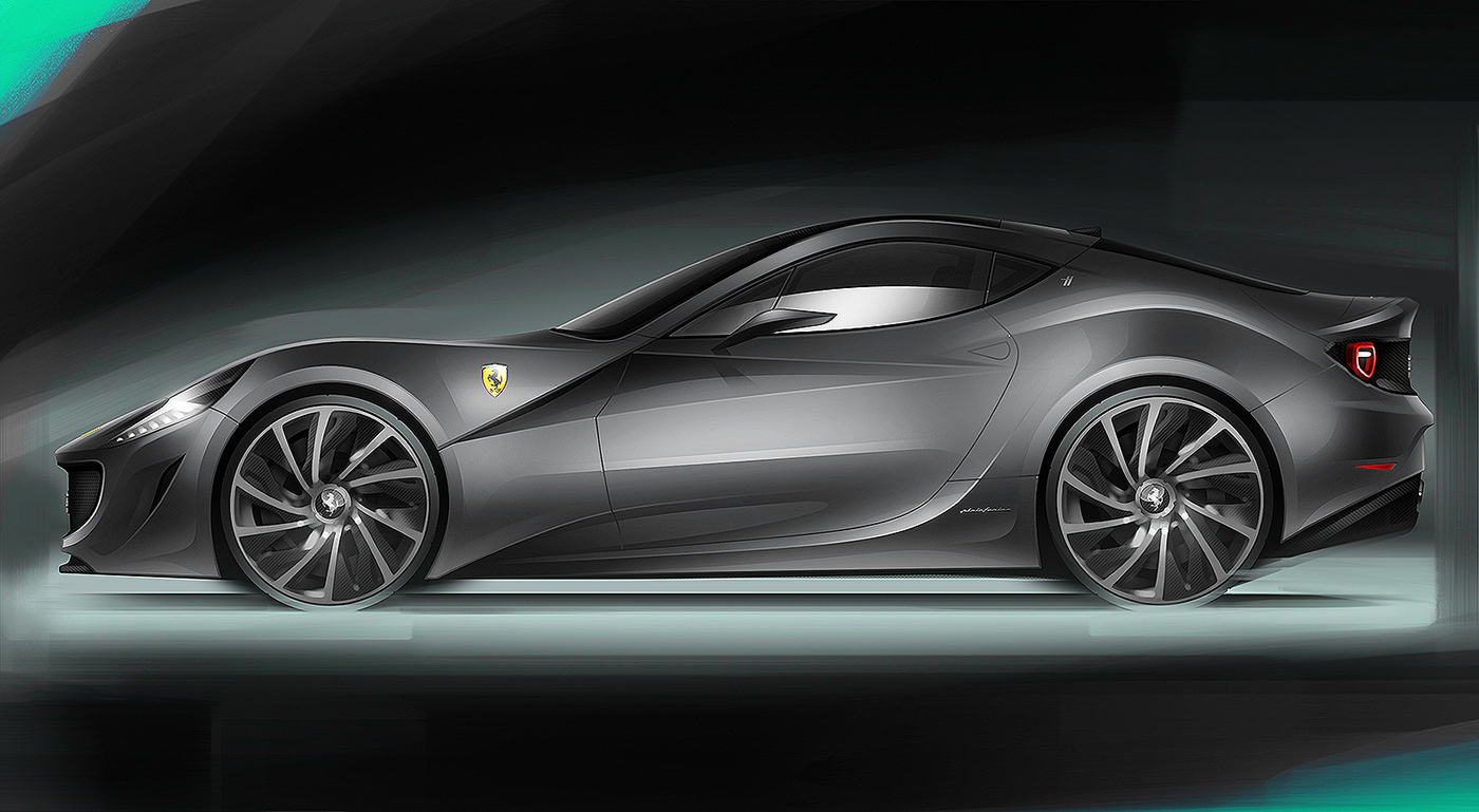 Automatic design，Hand drawn rendering，Visual design，Motorcycle，Heavy vehicle，Collection，