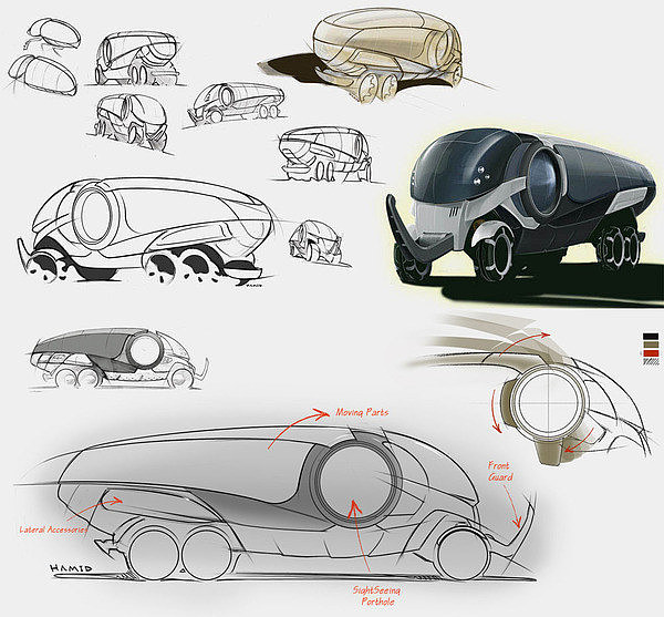 conceptual design，Scientific and technological intelligence，industrial design，Digital art，Automatic design，