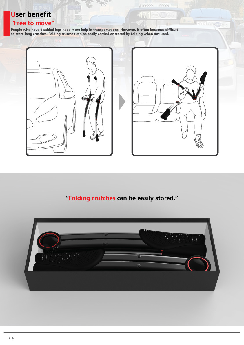 a cane，fold，Red dot award，delicate，concept，