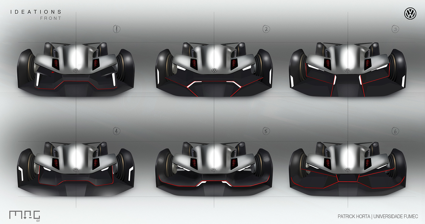Automatic design，racing，Visual design，Hand drawn，concept，