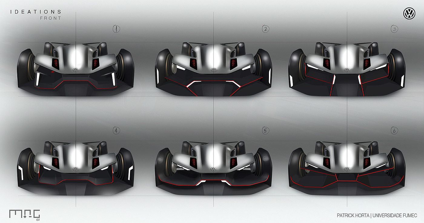 Automatic design，racing，Visual design，Hand drawn，concept，