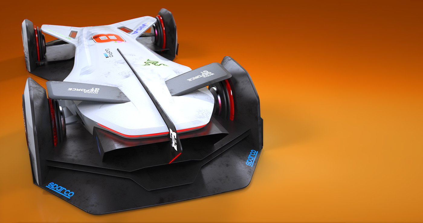 Automatic design，racing，Visual design，Hand drawn，concept，