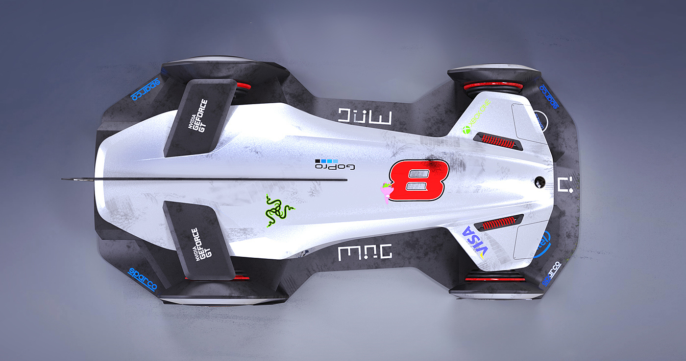 Automatic design，racing，Visual design，Hand drawn，concept，