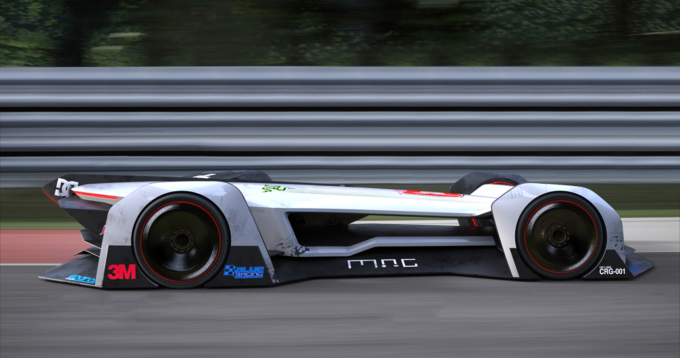 Automatic design，racing，Visual design，Hand drawn，concept，