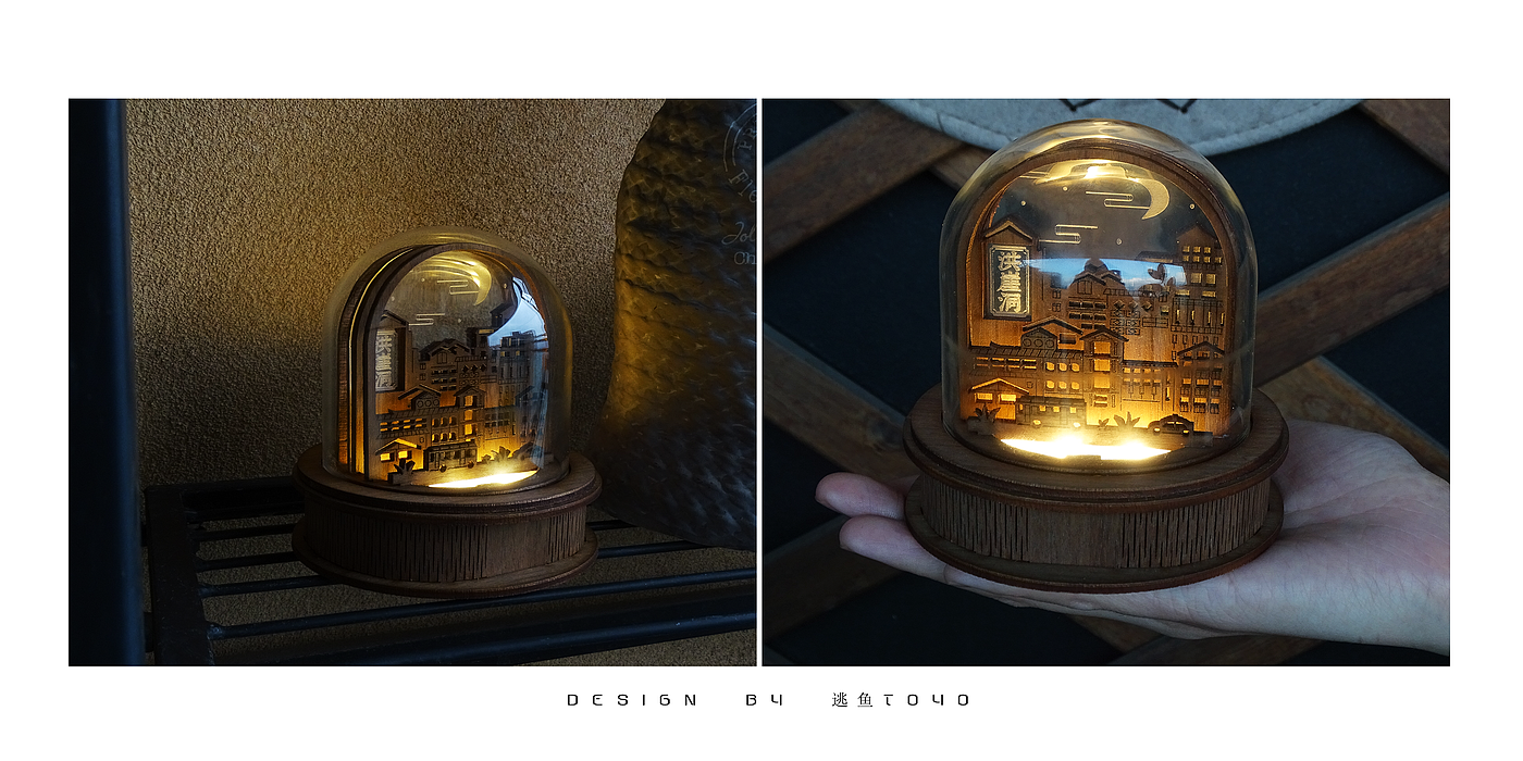 Original design，Chongqing，Night light，interest，