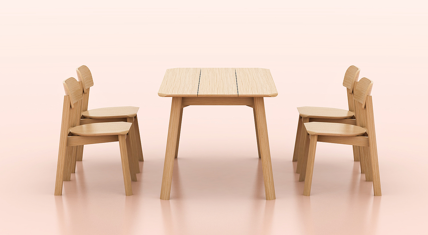桌子，椅子，产品设计，工业设计，简约，