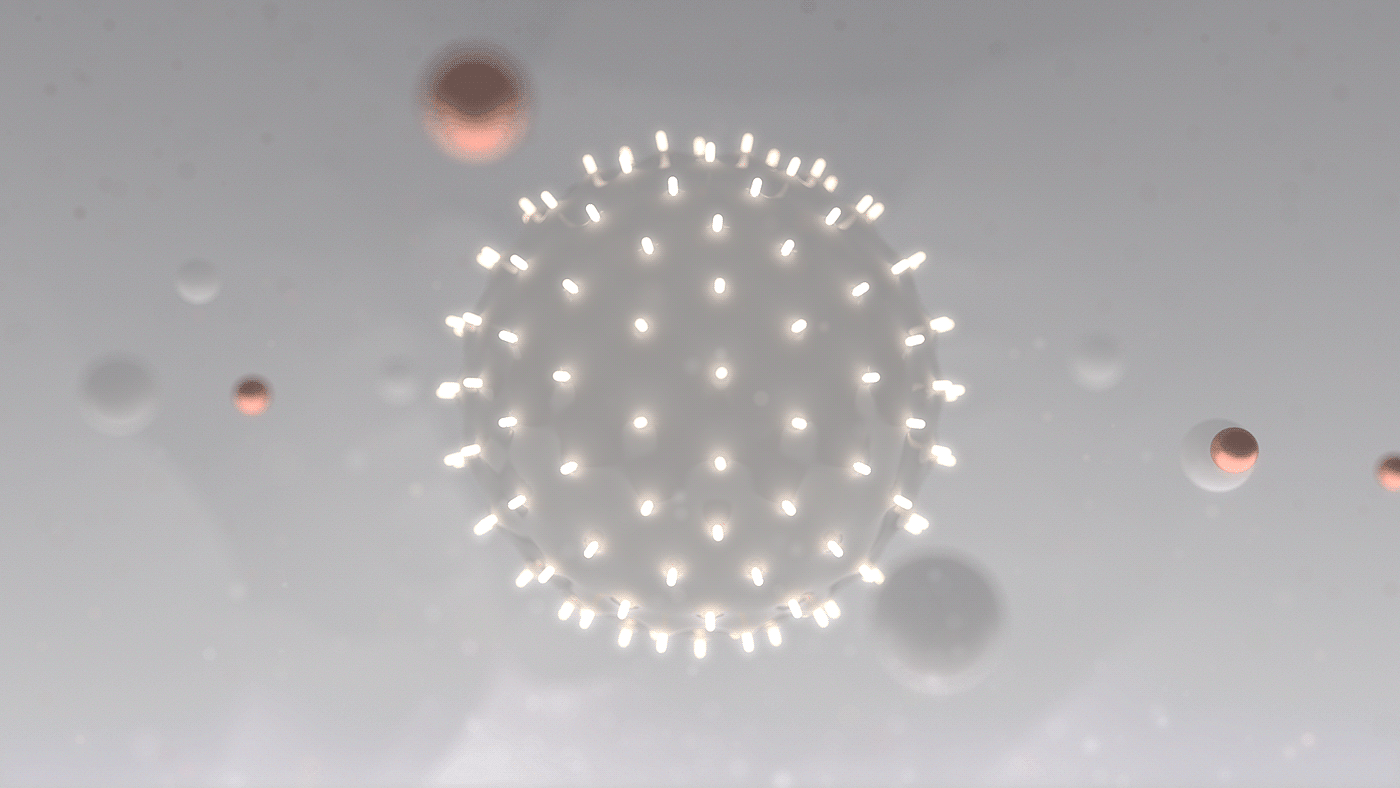 Dynamic image design，Digital art，computer animation ，c4d，PINK，