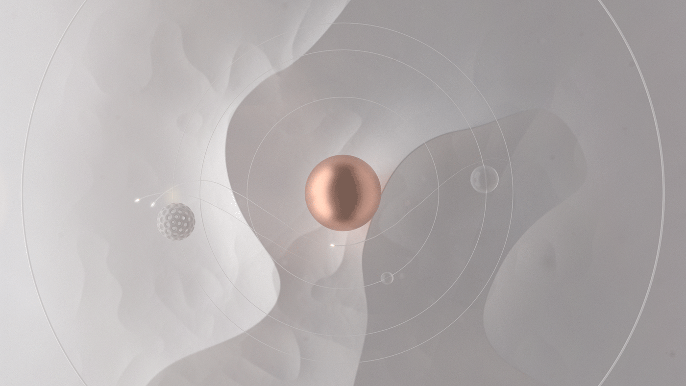 Dynamic image design，Digital art，computer animation ，c4d，PINK，