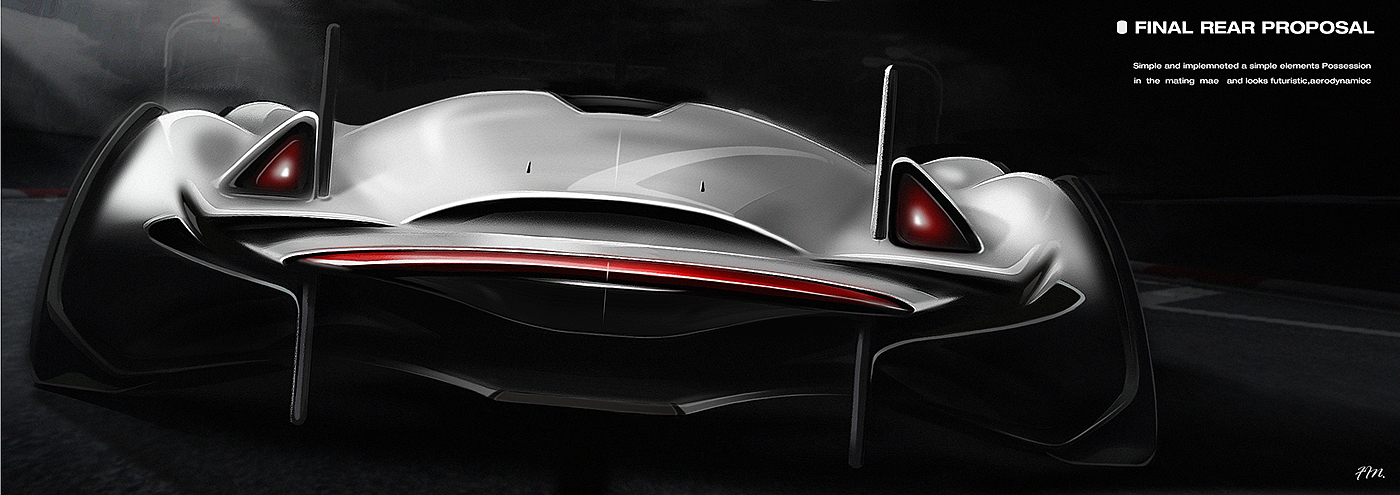 Sports car，design sketch，modeling，Automatic design，industrial design，