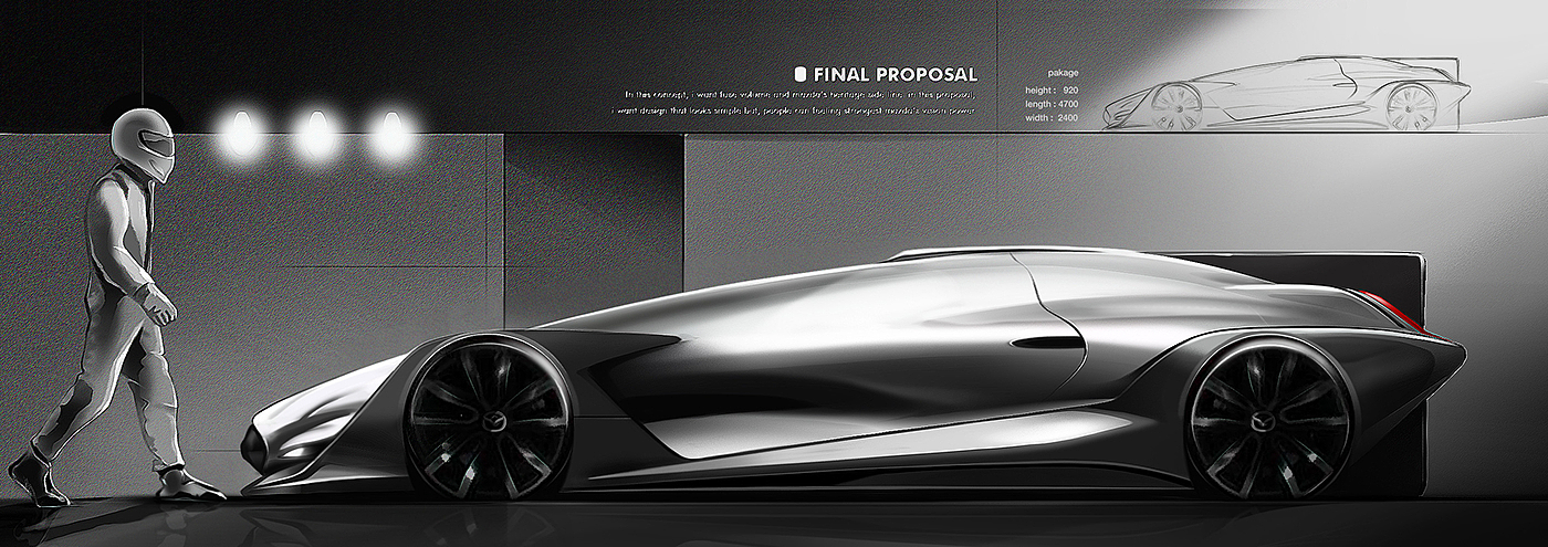 Sports car，design sketch，modeling，Automatic design，industrial design，