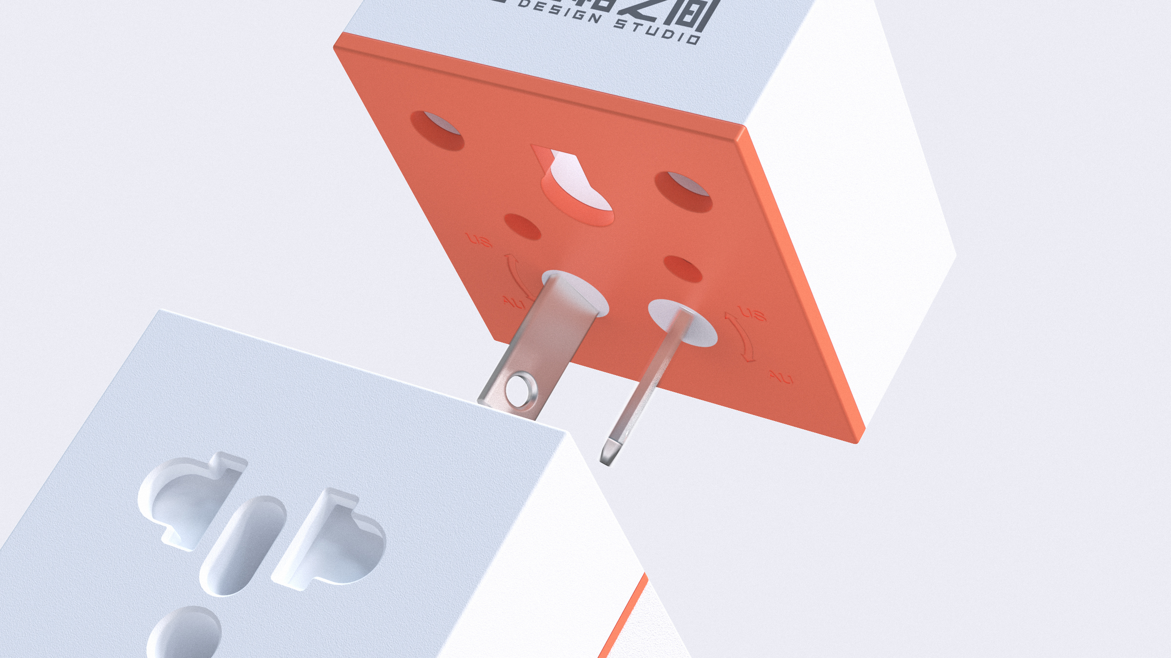 Between squares，Socket，travel，Plug，