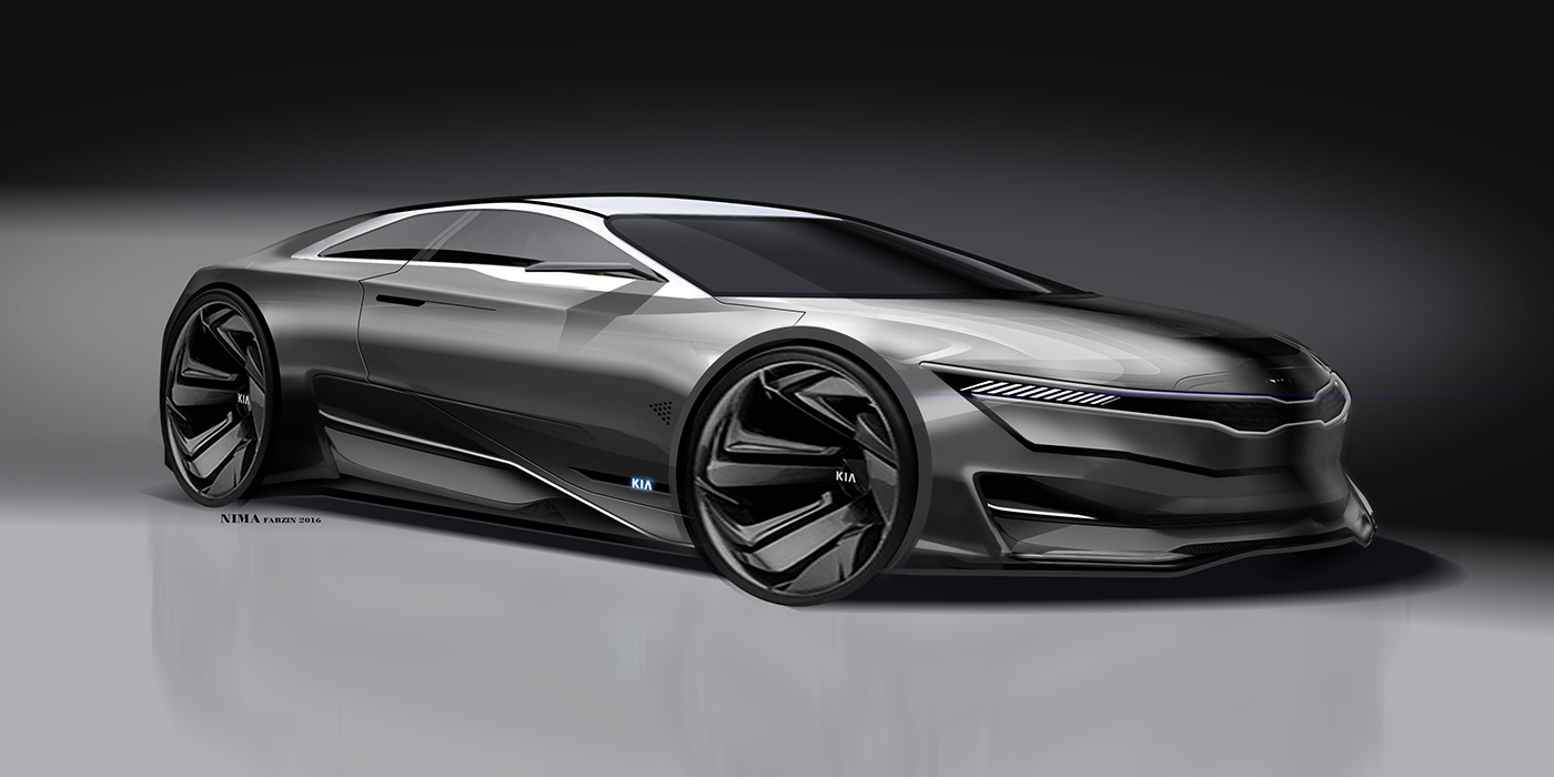 Automatic design，Hand drawn，Render，Visual design，industrial design，