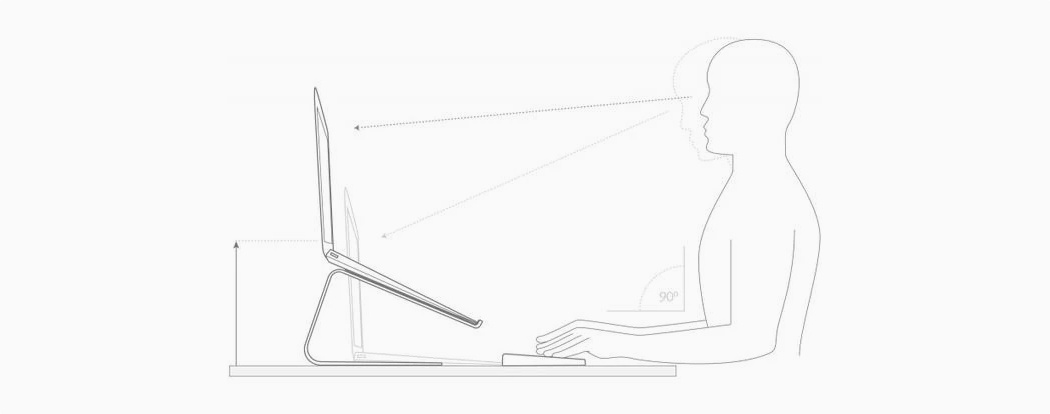 Curve SE，Notebook support frame，Metal，