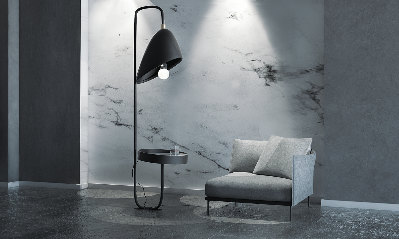 Home furniture，Household appliances，lamp，vertical，Table，