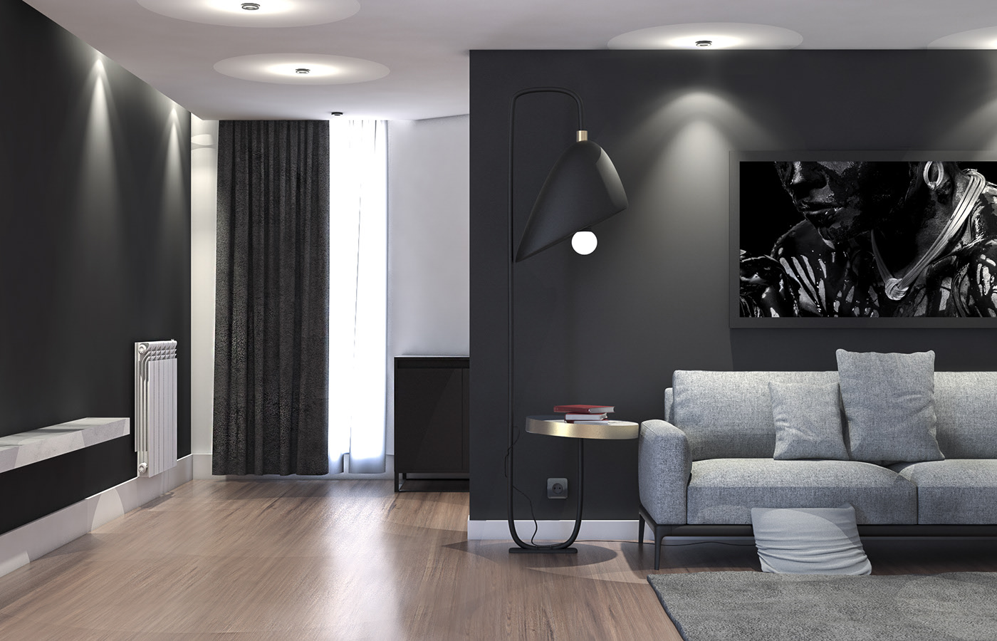 Home furniture，Household appliances，lamp，vertical，Table，