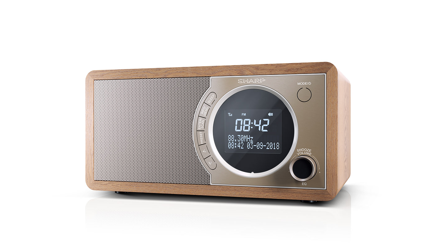 Digital intelligence，SHARP，SHARP，radio，Design，square，