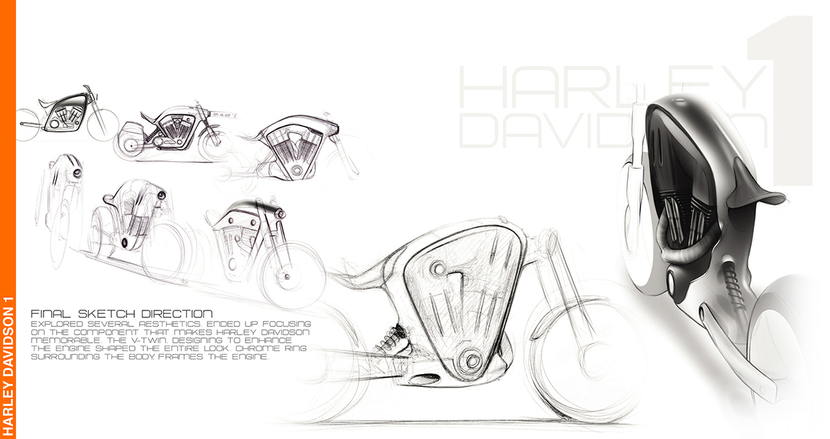 Intelligent technology，industrial design，Motorcycle design，conceptual design，Design effect drawing，
