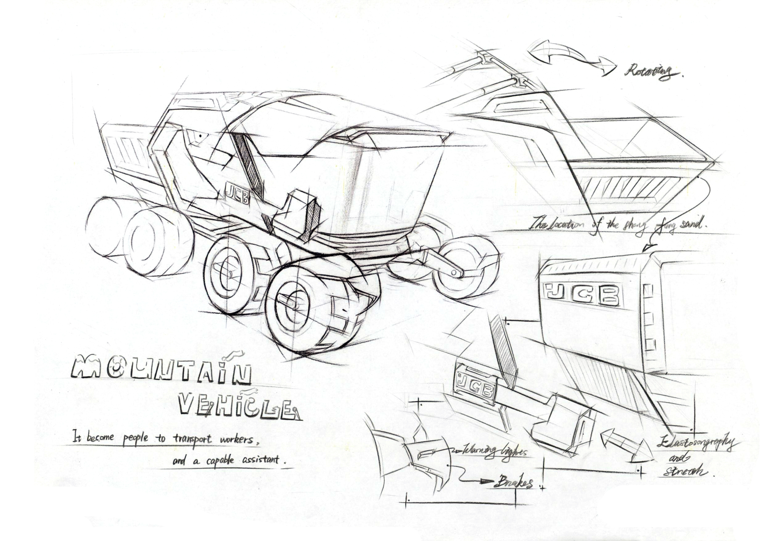 Hand drawn products，Hand drawn sketch，