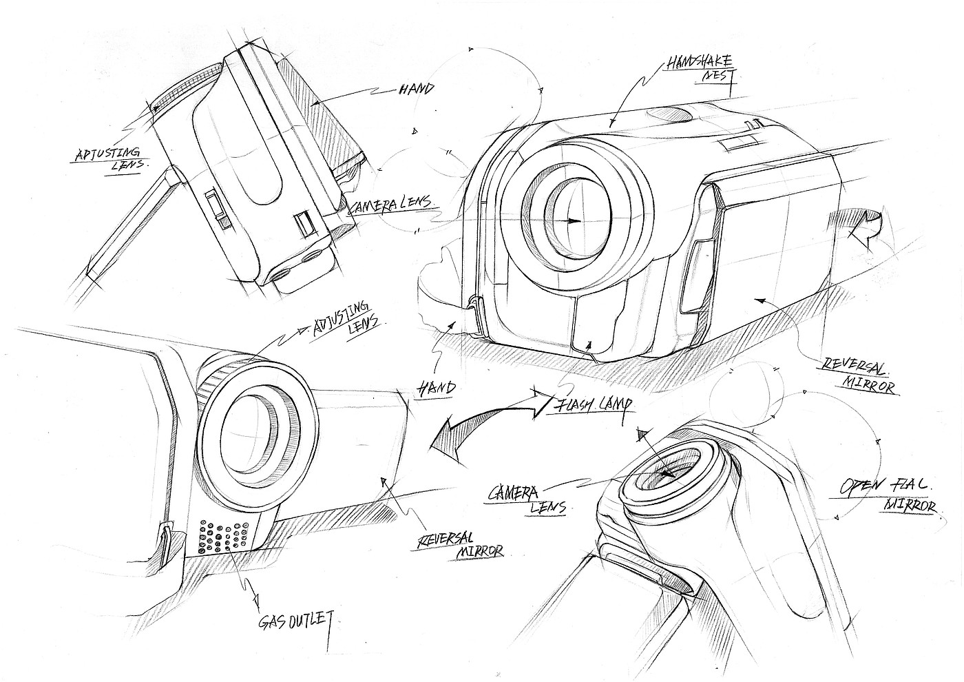 Hand drawn products，Hand drawn sketch，