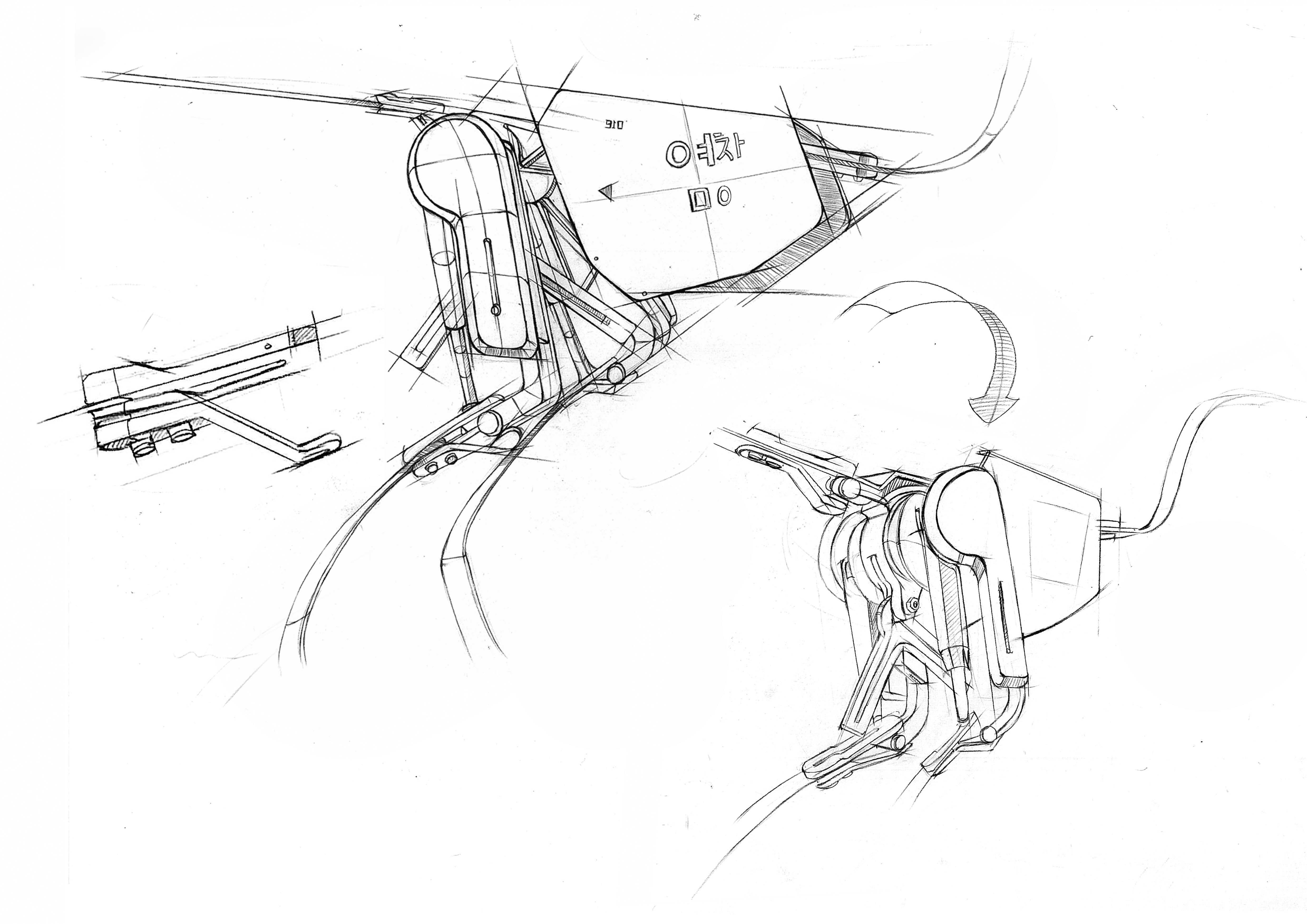 Hand drawn products，Hand drawn sketch，