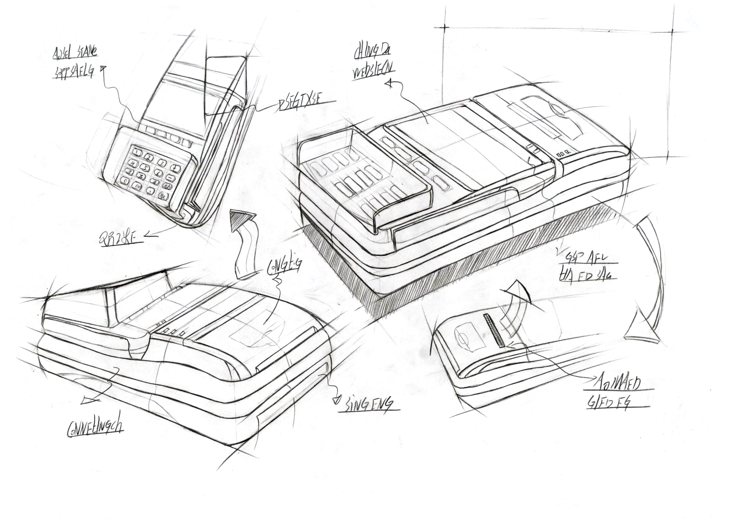 Hand drawn products，Hand drawn sketch，