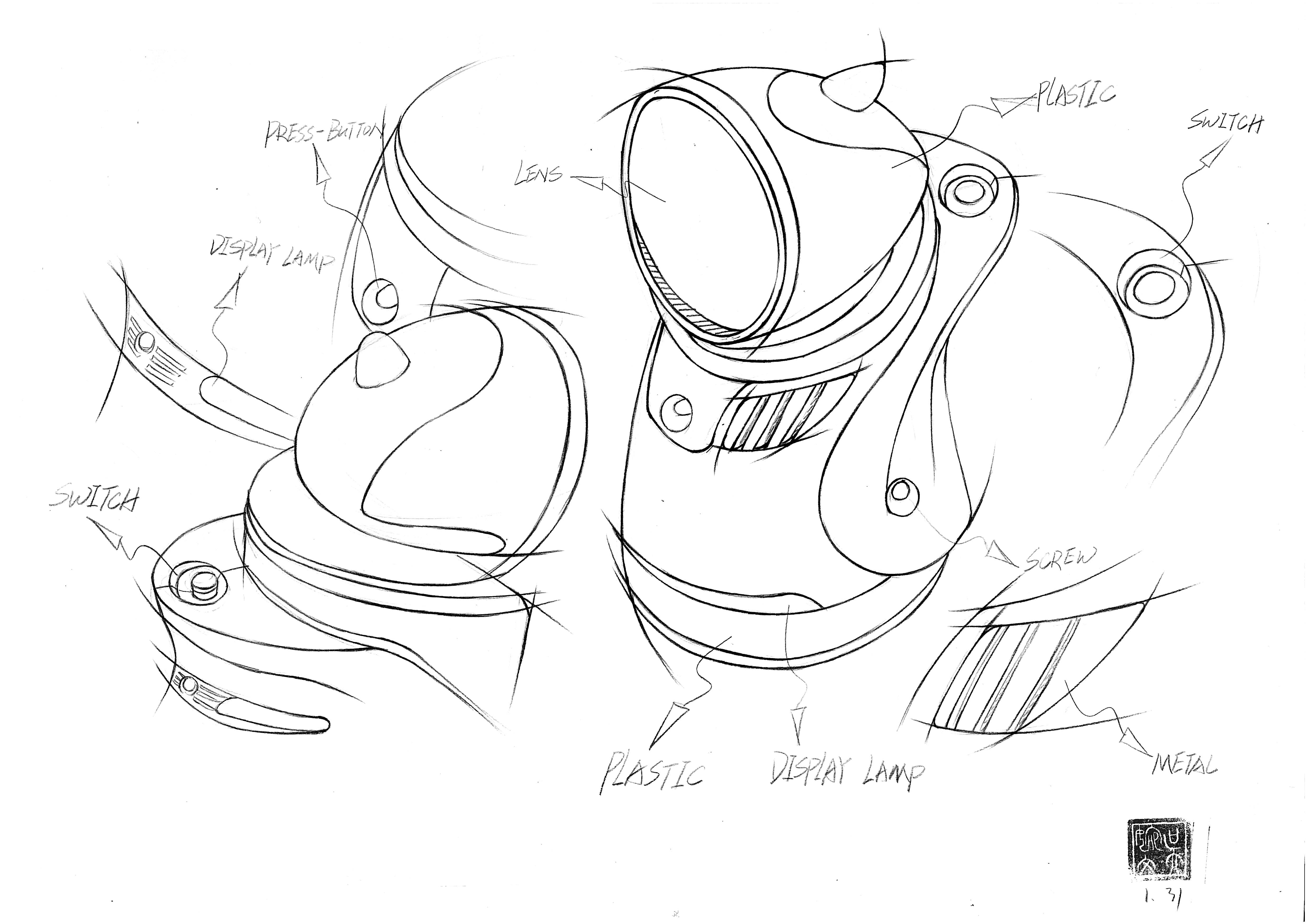 Hand drawn products，Hand drawn sketch，