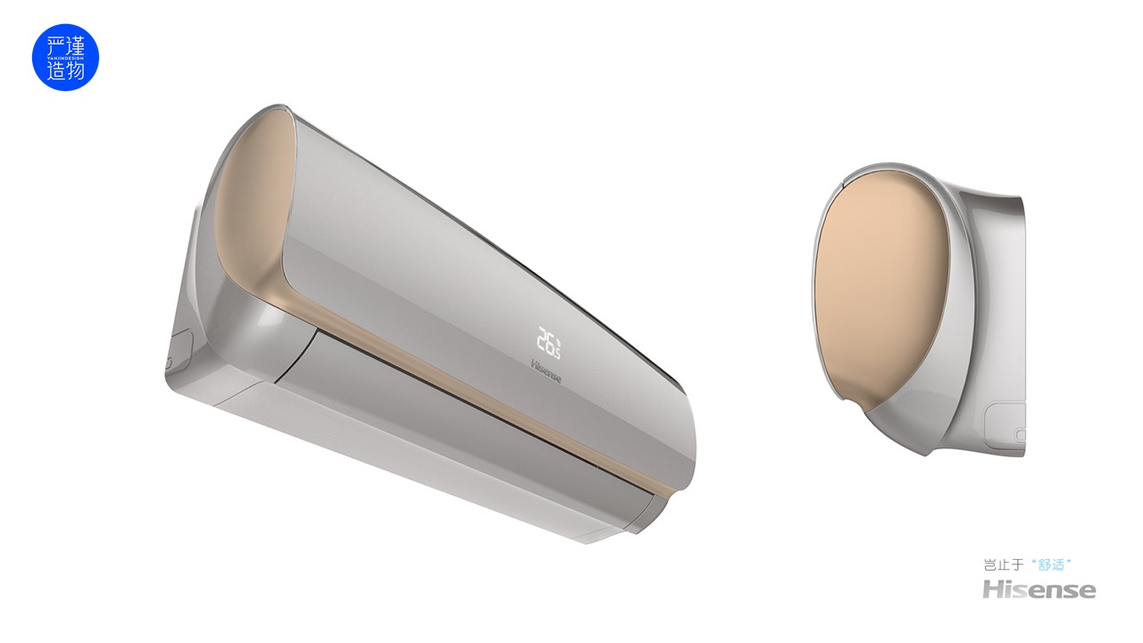 air conditioner，Appearance design，Wall mounted air conditioner，