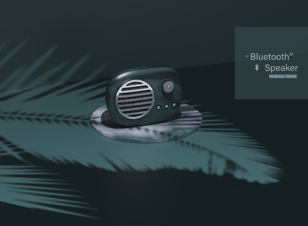 Bluetooth speaker, speaker, product rendering, keyshot rendering, electronic products, keyshot，