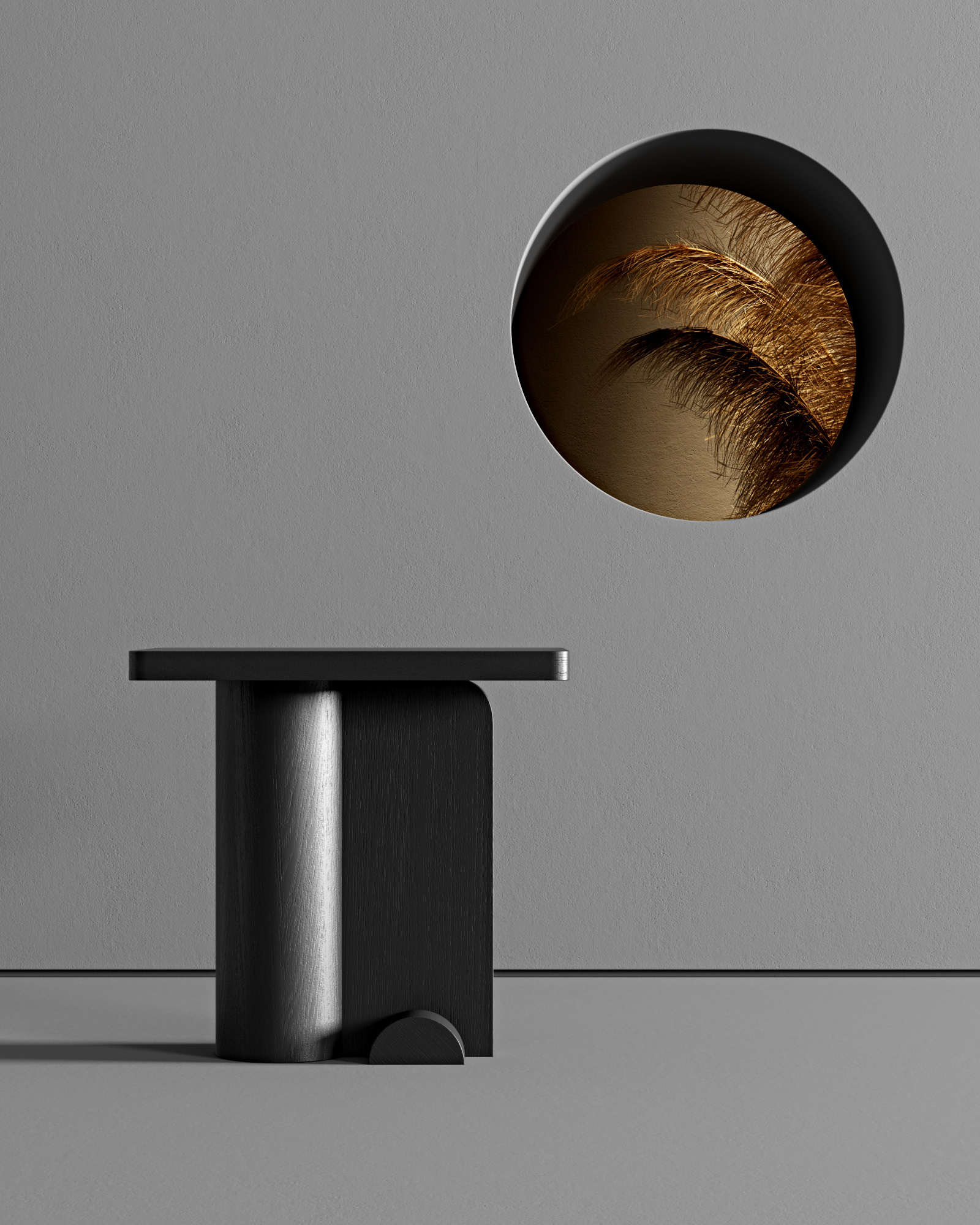 originality，Design，Table，decorate，Monolith，