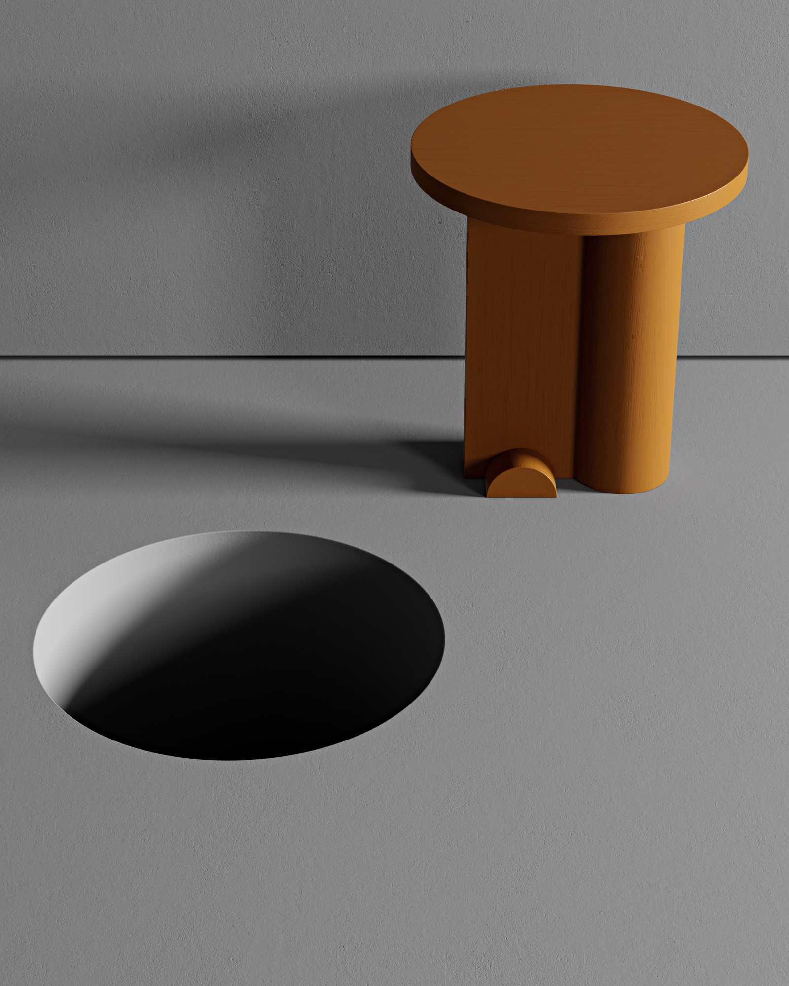 originality，Design，Table，decorate，Monolith，