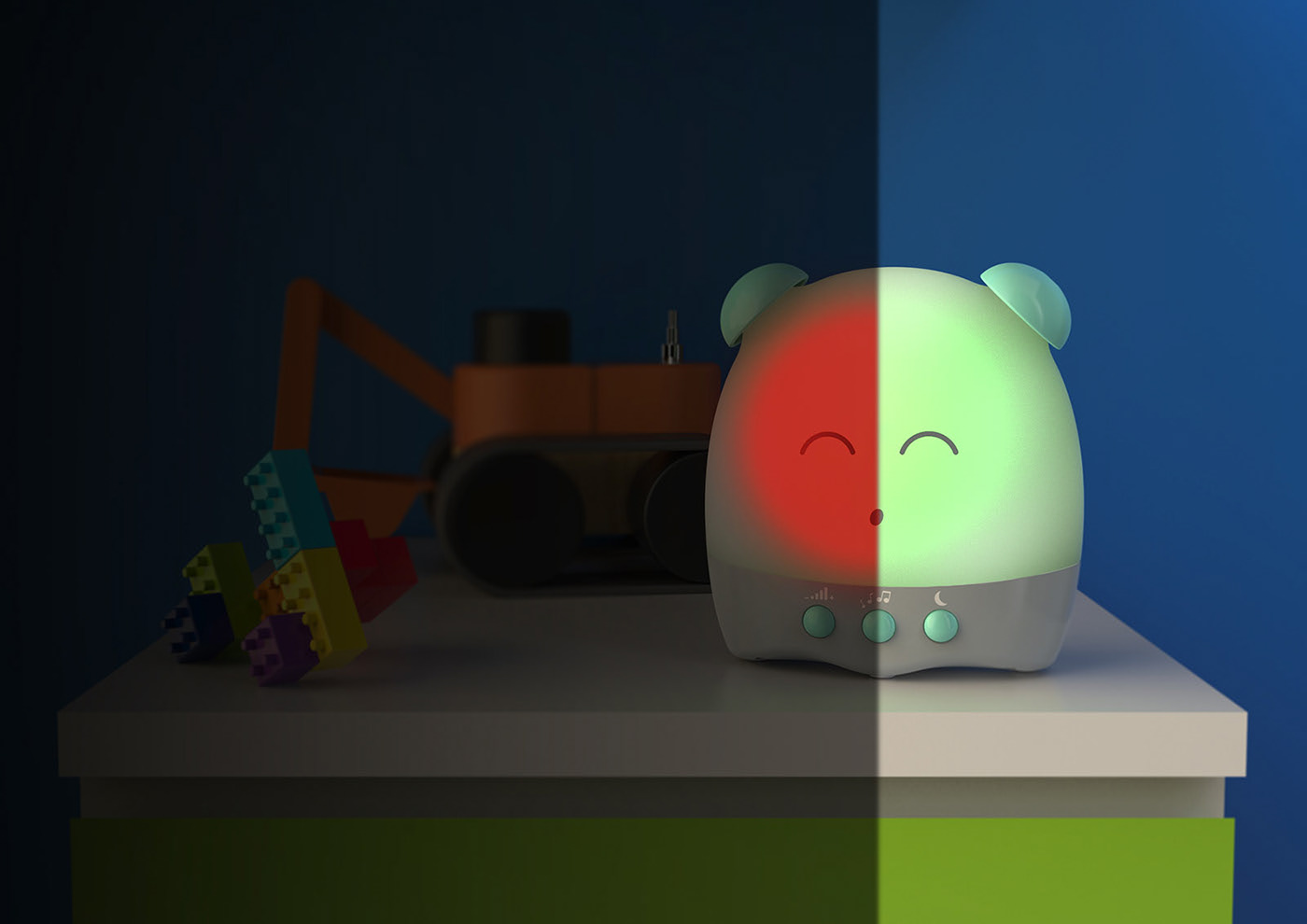 lamp，Toys，Lullaby，drum-shaped rattle，led，Motion sensor，