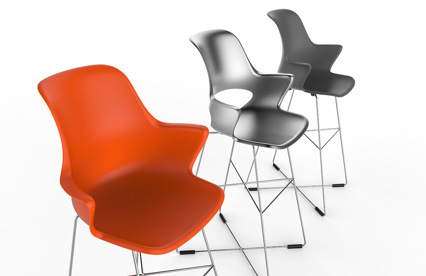 Simple Batai chair，
