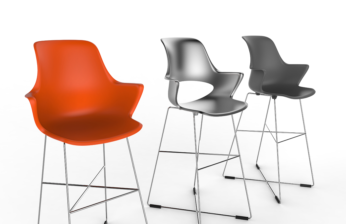 Simple Batai chair，