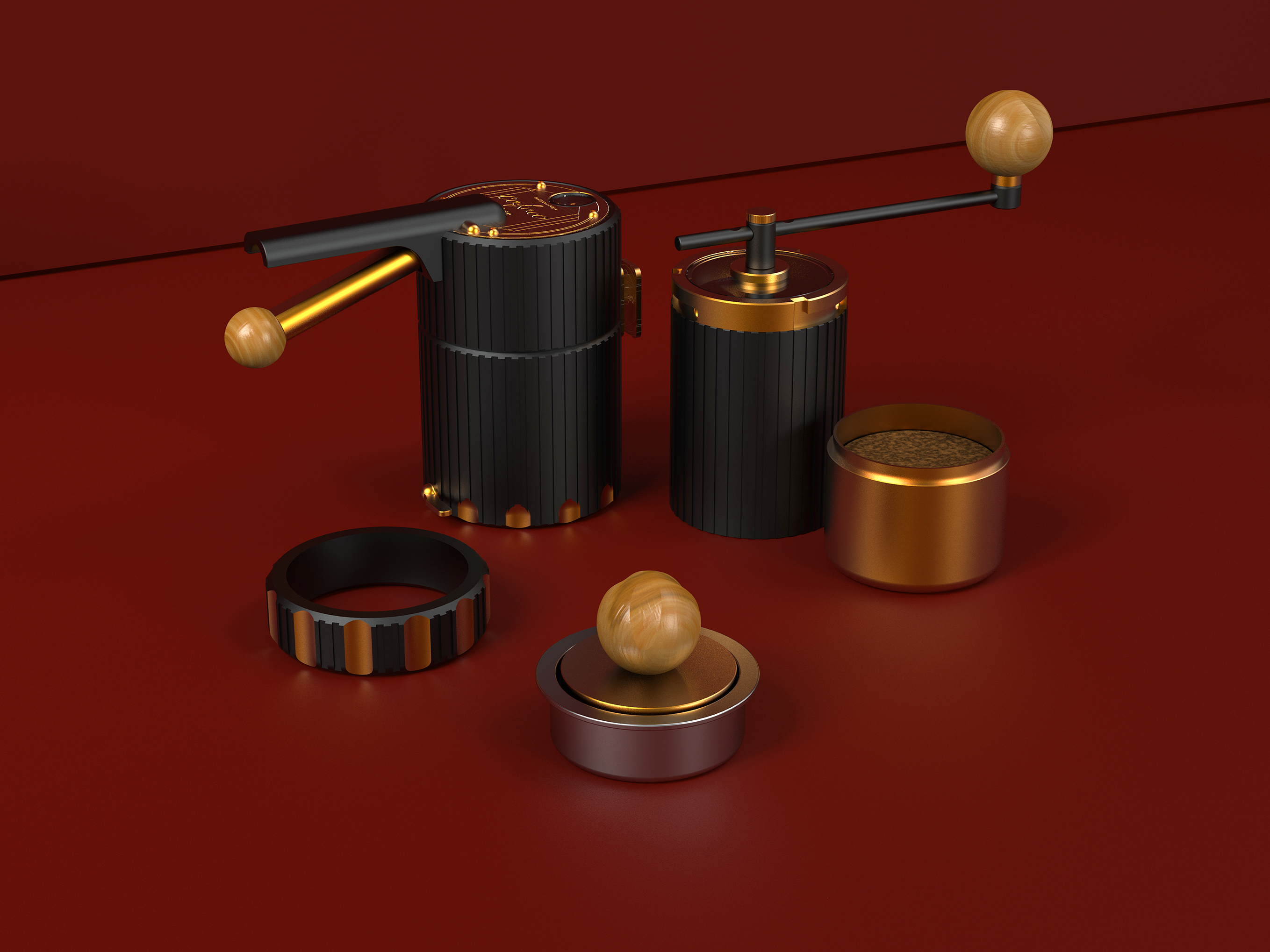 Coffee，Bean grinder，Portable，combination，