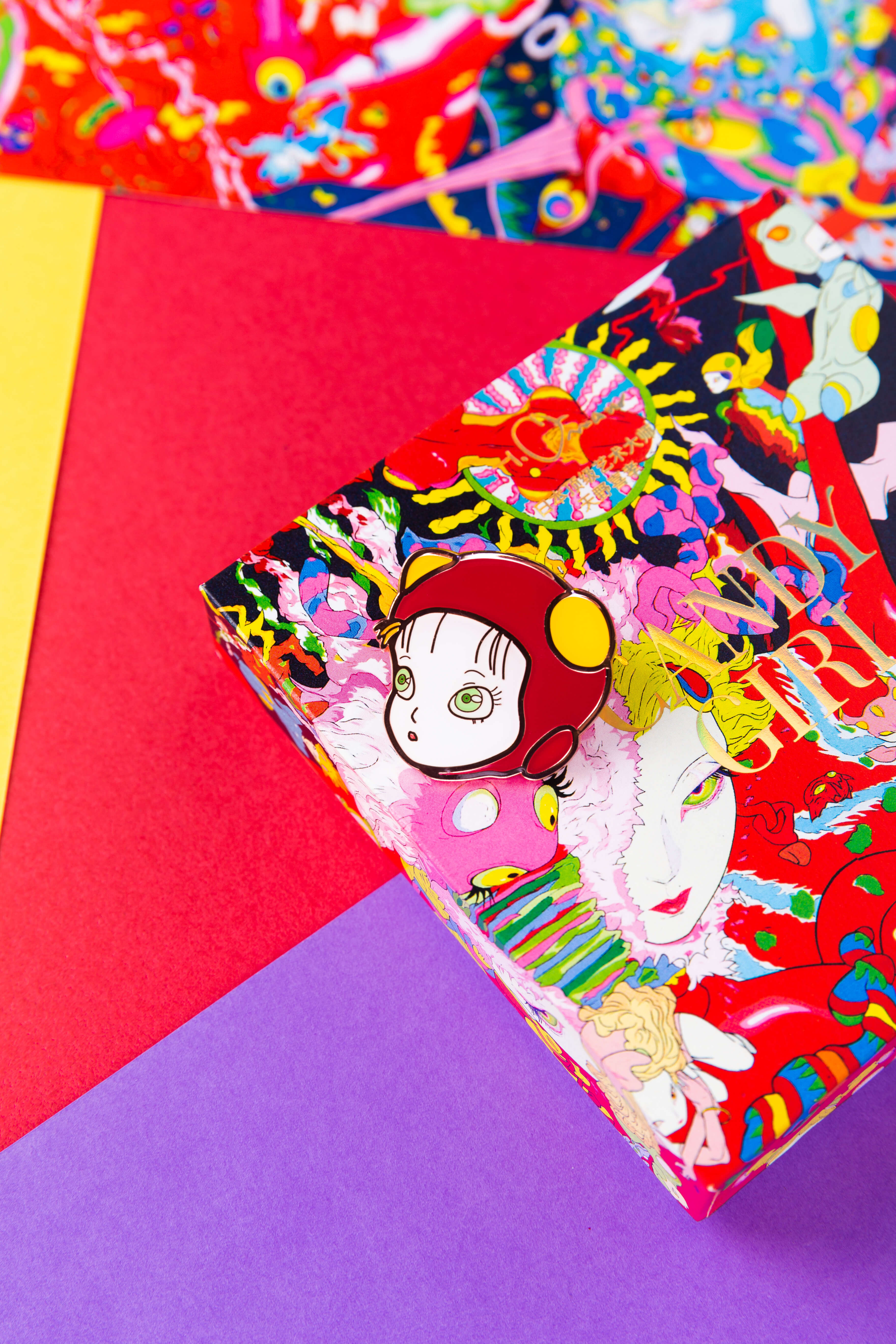 Brooch，personality，Art，Yoshitaka Amano ，master，jointly，