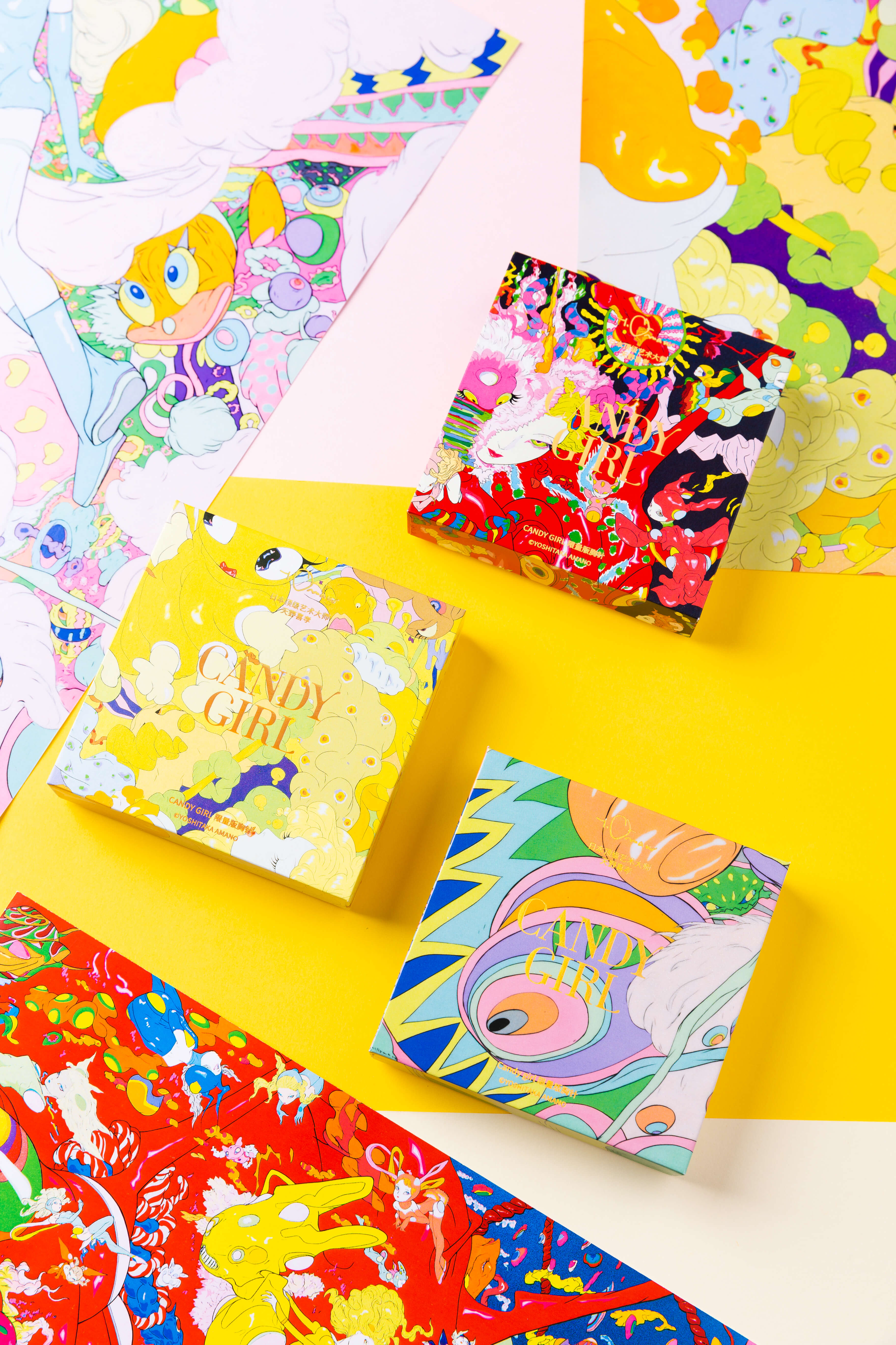 Brooch，personality，Art，Yoshitaka Amano ，master，jointly，