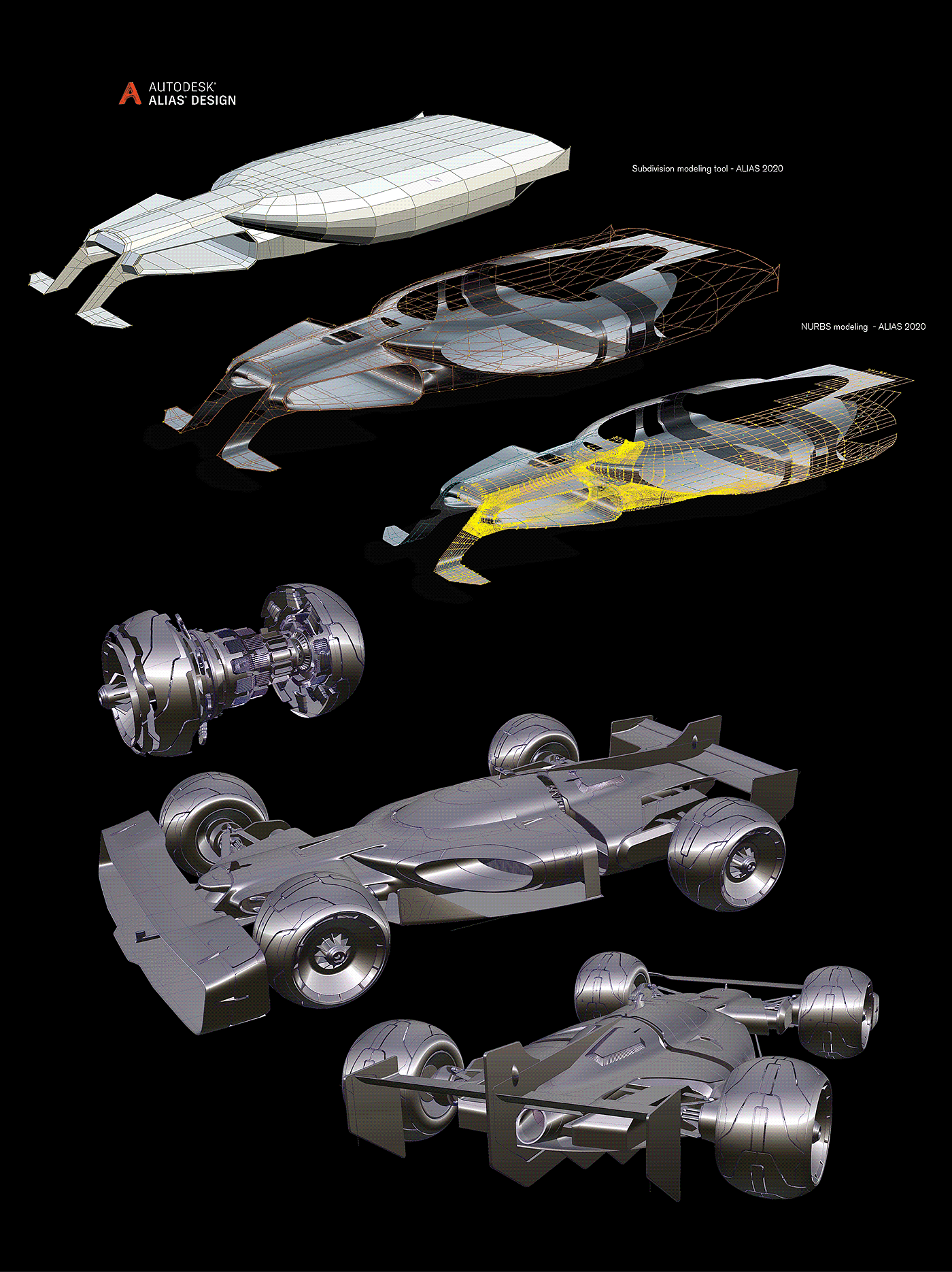 交通工具，概念设计，赛车，建模，cgi，汽车设计，计算机动画，