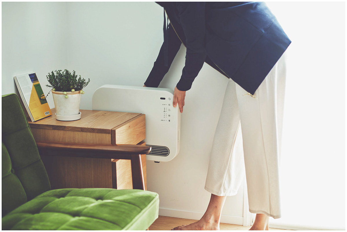 Kamome，heater，white，