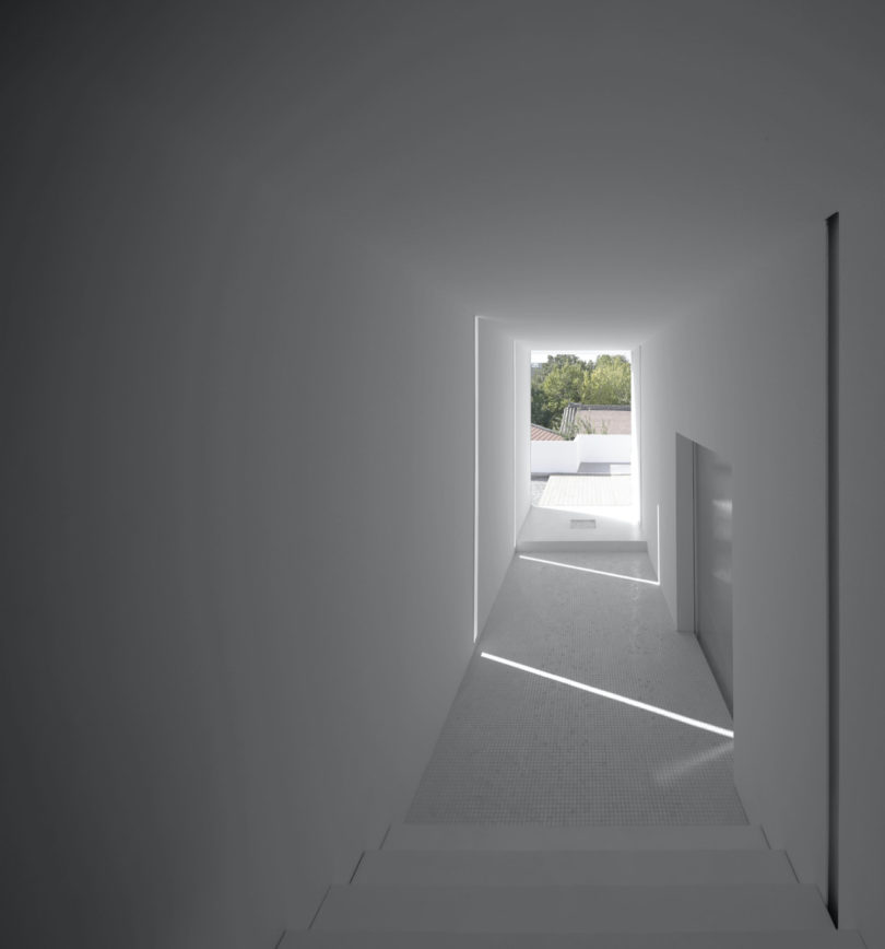 Architectural design，Minimalist，white，