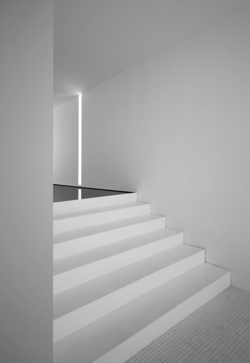 Architectural design，Minimalist，white，
