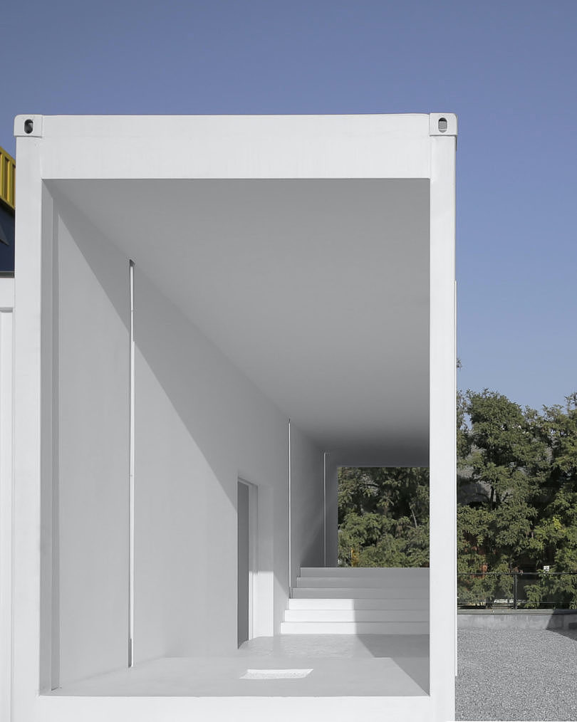 Architectural design，Minimalist，white，