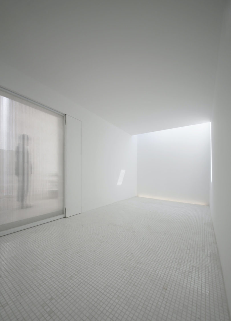 Architectural design，Minimalist，white，