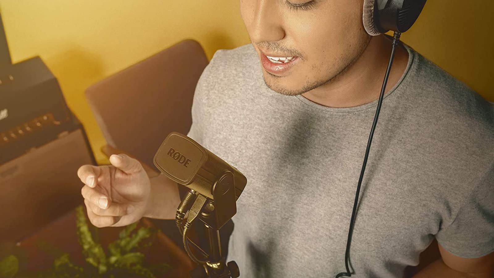 Microphone，black，Electronics，