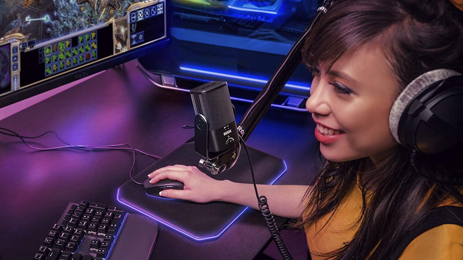 Microphone，black，Electronics，