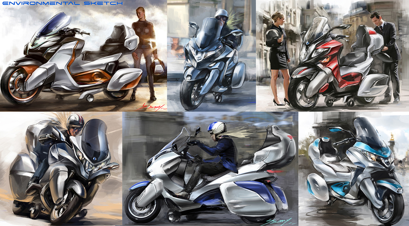 industrial design，Intelligent technology，conceptual design，Motorcycle design，Digital design，