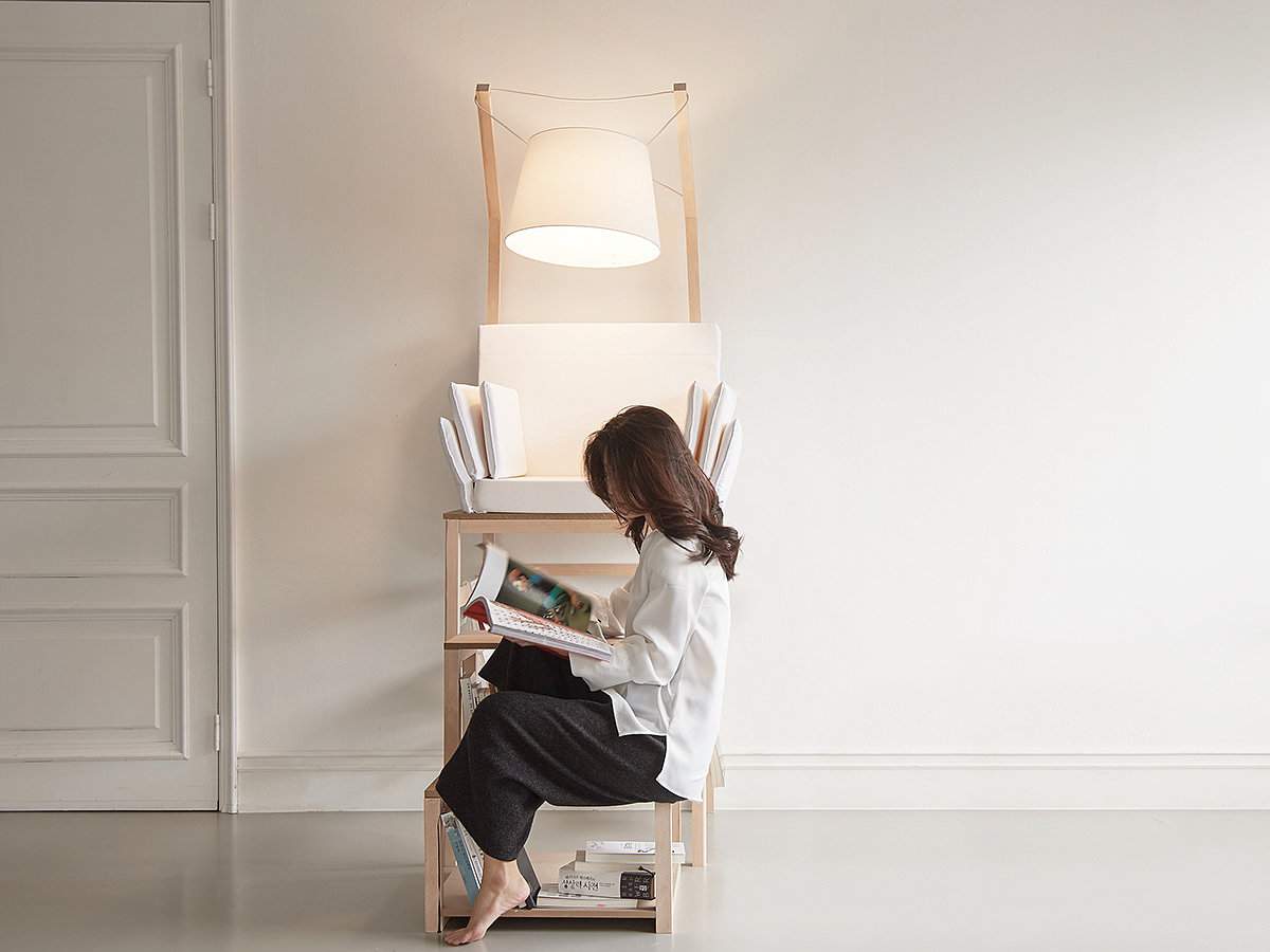 chair，bookshelf，Library chair，children，multi-function，