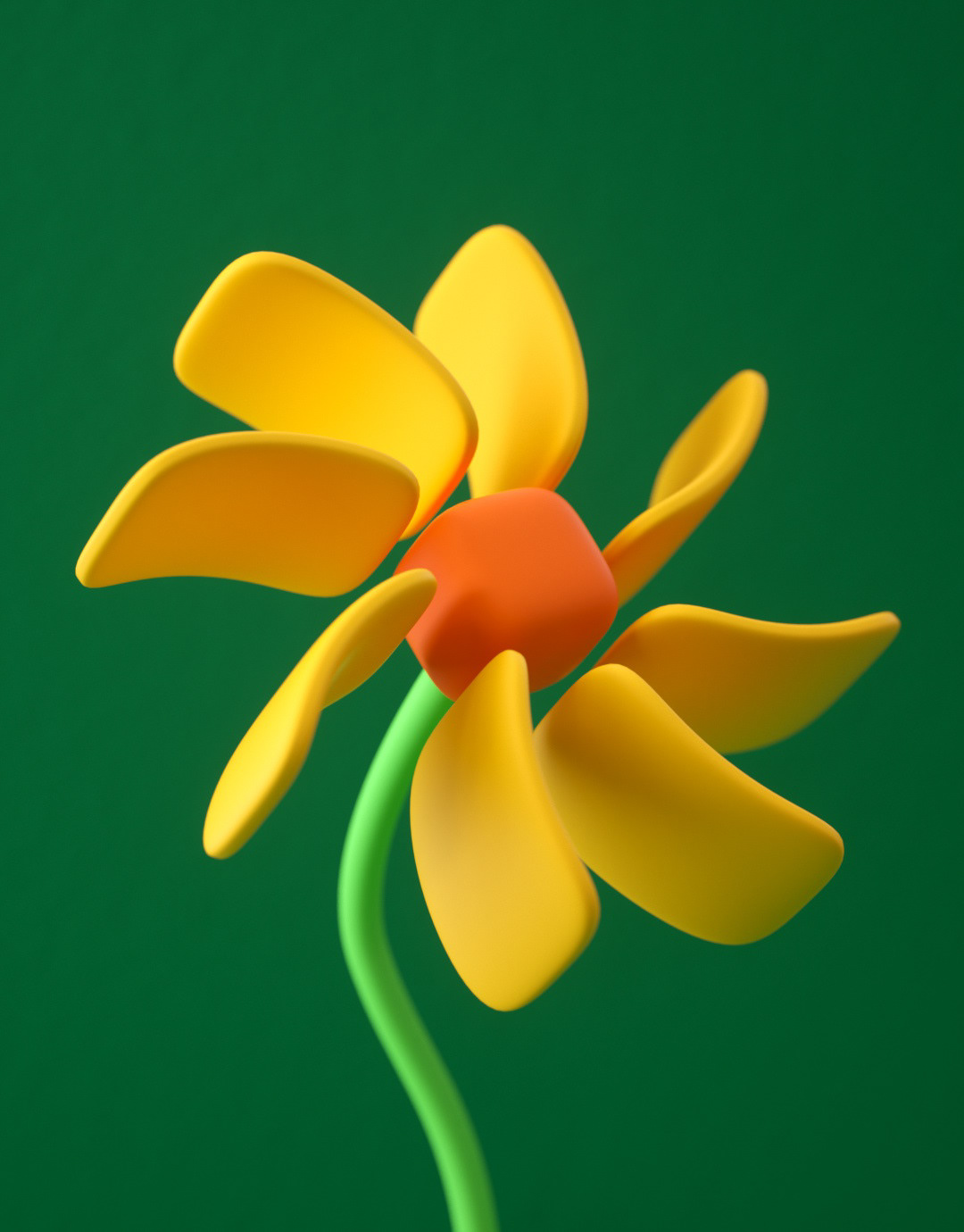 originality，Cartoon，Cube，