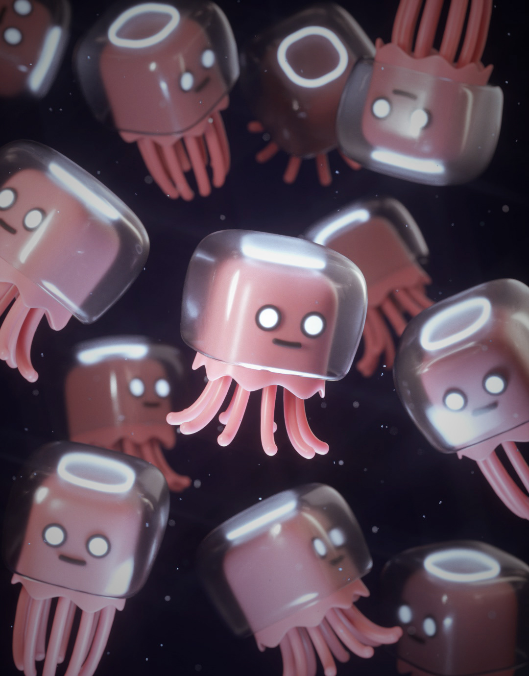 originality，Cartoon，Cube，