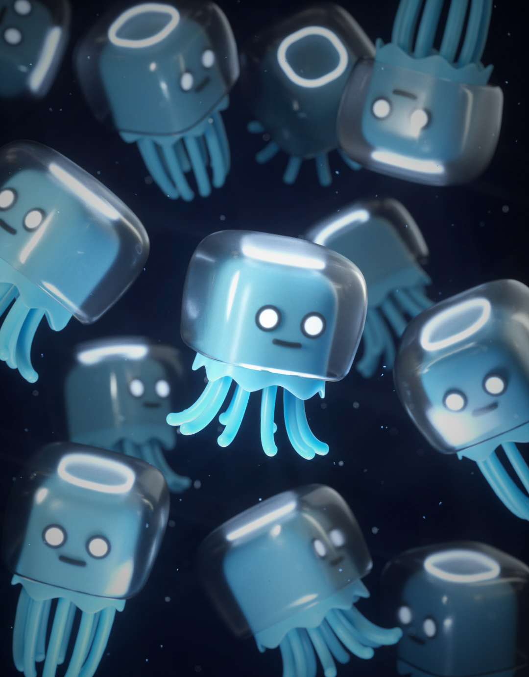 originality，Cartoon，Cube，